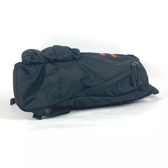 Auth BALENCIAGA 503221 Explorer logo backpack bag Backpack Nylon Black/Multicolo - Picture 14 of 16